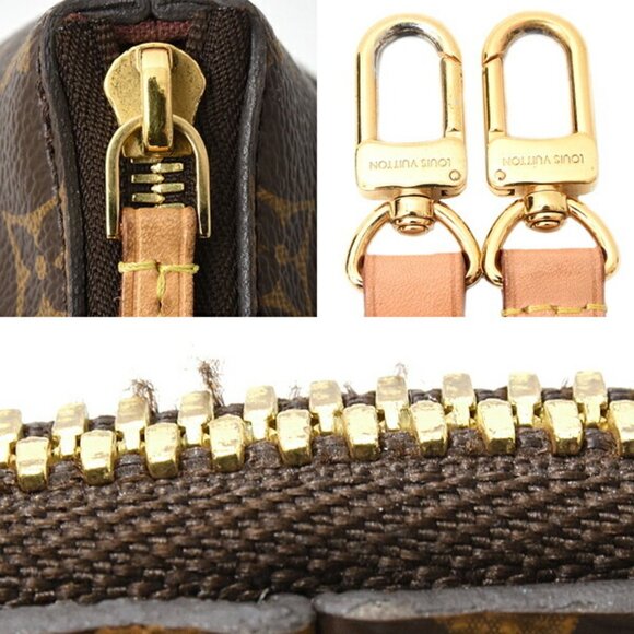 LOUIS VUITTON Brown Monogram Shoulder Bag - Picture 7 of 10